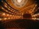 Stunning view of the ornate interior of Teatro Colón, Buenos Aires, Argentina.