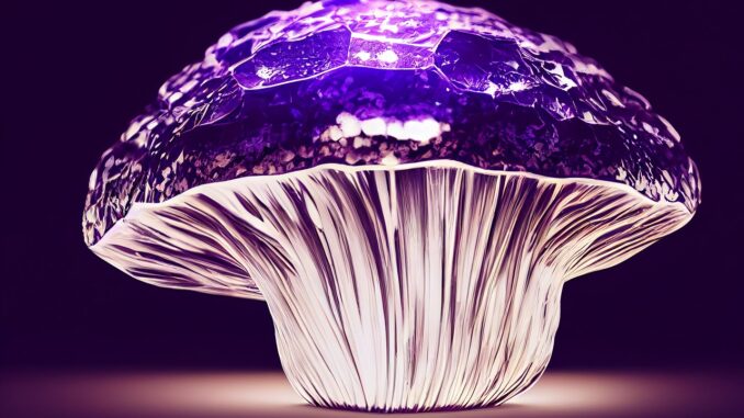 crystal, mushroom, purple mushroom, crystal mushroom, magical mushroom, fantasy, design, mushroom, mushroom, mushroom, mushroom, mushroom